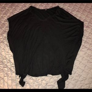Lululemon tie up T-shirt